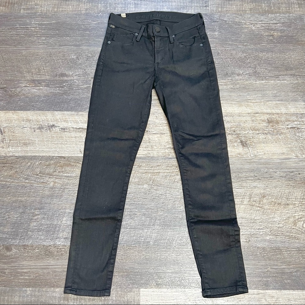 SOLD *** Citizens of Humanity Black Skinny Jeans Size 24